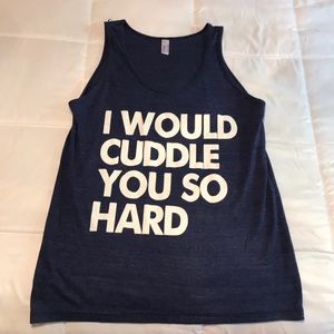 Navy Blue Small Tank